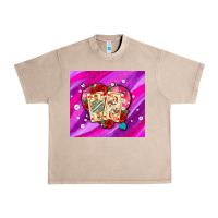 French Oak valentines day playing cards and pearl watercolor Urban Heavy Tee - AdoDesignShop