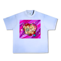 Grape Ice valentines day playing cards and pearl watercolor Urban Heavy Tee - AdoDesignShop