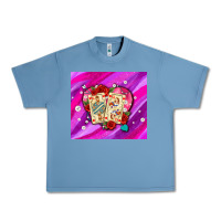 Pebble Blue valentines day playing cards and pearl watercolor Urban Heavy Tee - AdoDesignShop