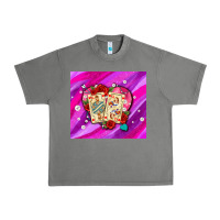 Tornado valentines day playing cards and pearl watercolor Urban Heavy Tee - AdoDesignShop
