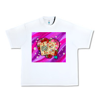 White valentines day playing cards and pearl watercolor Urban Heavy Tee - AdoDesignShop
