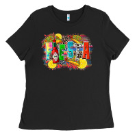 Black taco fiesta Ladies Tee - Zillion Design Studio