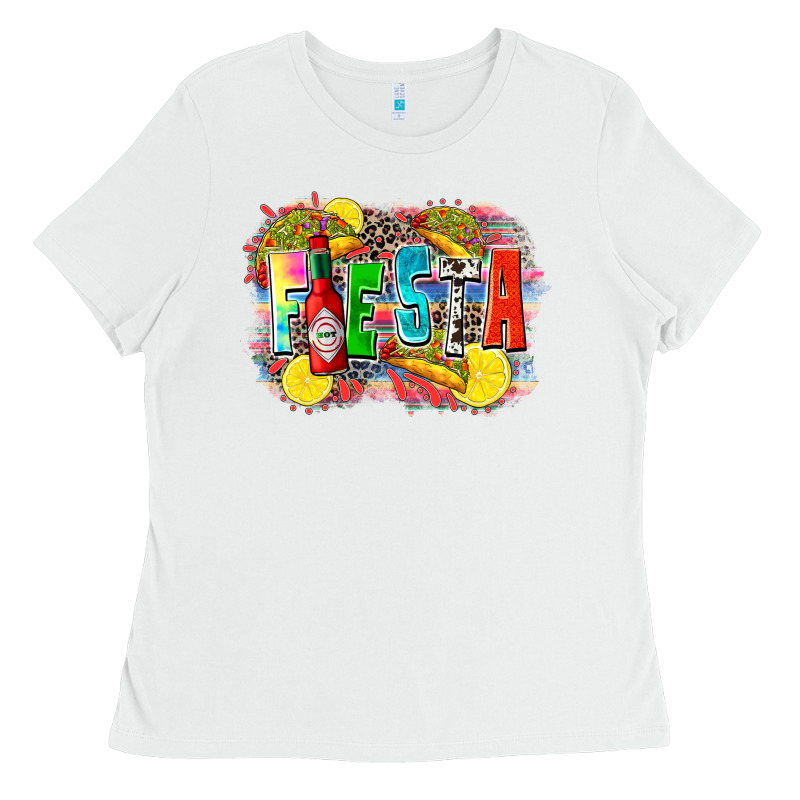 Taco Fiesta Ladies Tee by Zillion Design Studio | Teevron