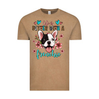 Vintage Coffee life is better with a frenchie Vintage Tee - Jasminsmagicworld