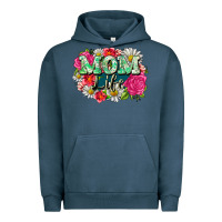 Pigment Midnight Navy Mom life Urban Hoodie - CowGirlArtShop