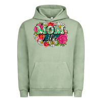 Pigment Oil Green Mom life Urban Hoodie - CowGirlArtShop