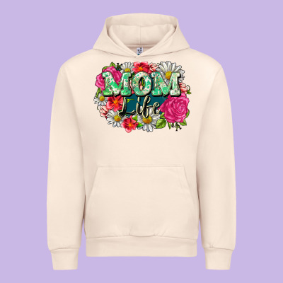 Mom Life Urban Hoodie Designed By Cowgirlartshop