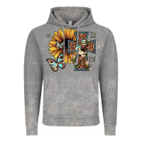 Cloud Rock leopard cross sunflower butterfly Vintage Hoodie - JahusDesignShop