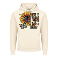 Vintage Artic leopard cross sunflower butterfly Vintage Hoodie - JahusDesignShop