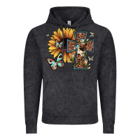 Vintage Black leopard cross sunflower butterfly Vintage Hoodie - JahusDesignShop