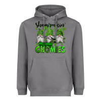 Storm shamrockin' with my gnomies st patrick's day Heavyweight Hoodie - Jasminsmagicworld