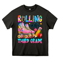 Asphalt rolling into third grade Heavy Core Tee - texasbilliewilder