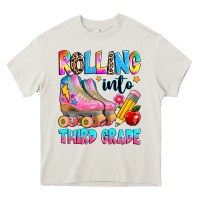 Cream rolling into third grade Heavy Core Tee - texasbilliewilder