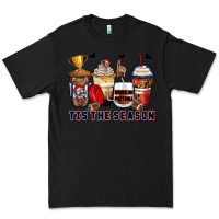 Black tis' the season american football coffee cups Premium Tee - Zillion Design Studio