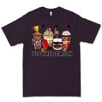 Plum tis' the season american football coffee cups Premium Tee - Zillion Design Studio