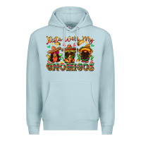 Blue Mist fiesta with my gnomigos Premium Hoodie - texasbilliewilder