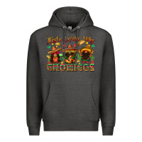 Charcoal Heather fiesta with my gnomigos Premium Hoodie - texasbilliewilder