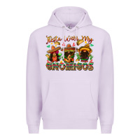 Lilac fiesta with my gnomigos Premium Hoodie - texasbilliewilder