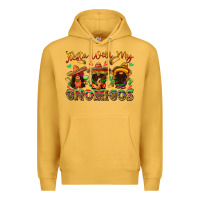 Mustard fiesta with my gnomigos Premium Hoodie - texasbilliewilder