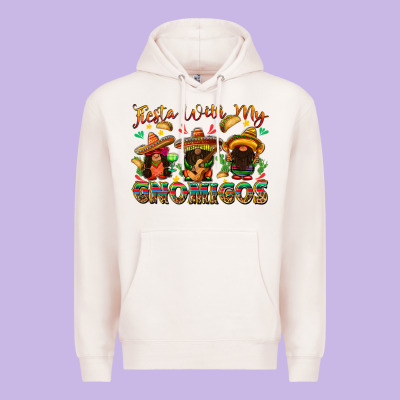 Fiesta With My Gnomigos Premium Hoodie Designed By Texasbilliewilder