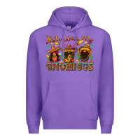 Purple fiesta with my gnomigos Premium Hoodie - texasbilliewilder