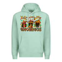 Seafoam fiesta with my gnomigos Premium Hoodie - texasbilliewilder
