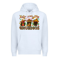 White fiesta with my gnomigos Premium Hoodie - texasbilliewilder