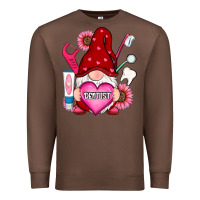 Chestnut valentines day dentist gnome Premium Sweatshirt - RanaPortraitStore