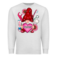 Oatmeal Heather valentines day dentist gnome Premium Sweatshirt - RanaPortraitStore