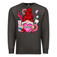 Smoke valentines day dentist gnome Premium Sweatshirt - RanaPortraitStore