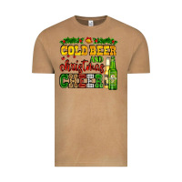 Vintage Camel cold beer and christmas cheer with beer bottles Vintage Tee - AdoDesignShop