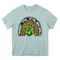 Arona western cactus rainbow Heavy Core Tee - Zillion Design Studio