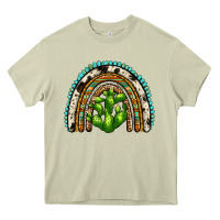 Mossy western cactus rainbow Heavy Core Tee - Zillion Design Studio
