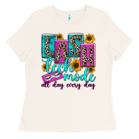 Bone lash tech mode all day every day Ladies Tee - texasbilliewilder