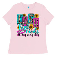 Lash Tech Mode All Day Every Day Ladies Tee | Teevron