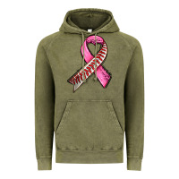 Vintage Olive breast cancer sport ribbons Vintage Hoodie - AdoDesignShop