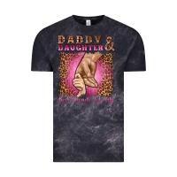 Cloud Black daddy and daughter best friends for life Vintage Tee - Artiststas