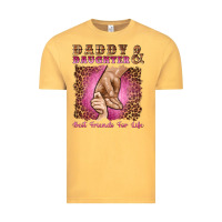 Vintage Mustard daddy and daughter best friends for life Vintage Tee - Artiststas
