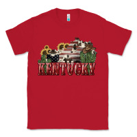 Red kentucky Classic Tee - NancyCooperArtShop