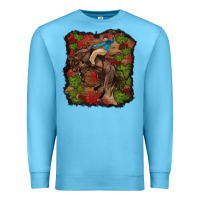 Ocean Blue valentines day cowboy cactus rose Premium Sweatshirt - RanaPortraitStore