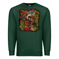 Sports Green valentines day cowboy cactus rose Premium Sweatshirt - RanaPortraitStore