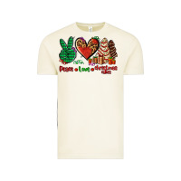 Vintage Arctic peace love Christmas cakes Vintage Tee - AdoDesignShop