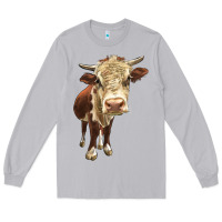 Moon Dust Hereford Heifer Long Sleeve Tee - LillyAllenDesigns