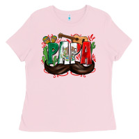 Bubblegum Pink papa mexico Ladies Tee - Zillion Design Studio