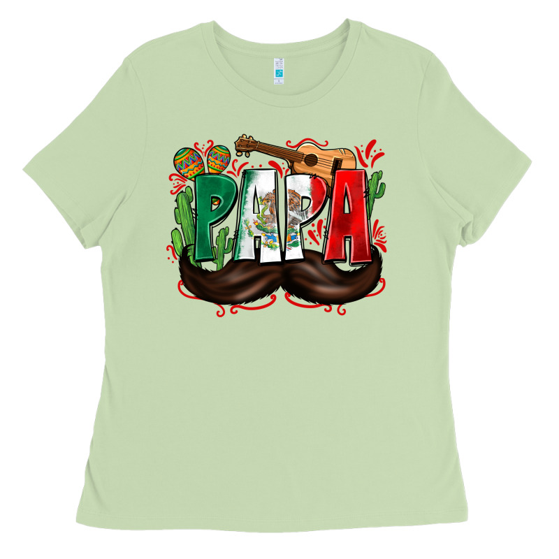 Papa Mexico Ladies Tee by Zillion Design Studio | Teevron