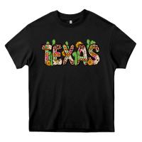 Black texas Heavy Core Tee - Zillion Design Studio