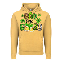 Vintage Mustard bad and boozy Vintage Hoodie - Artiststas