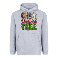 Heather Grey oh Christmas tree cake Heavyweight Hoodie - Jasminsmagicworld