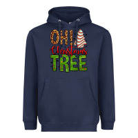 Navy oh Christmas tree cake Heavyweight Hoodie - Jasminsmagicworld