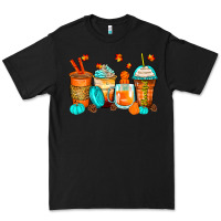 Black thankful coffee cups Premium Tee - Zillion Design Studio